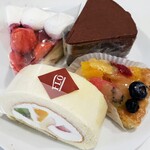 フロプレステージュ - 料理写真:ケーキおためしセット 1490円