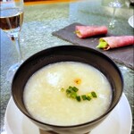 中国料理 「王朝」 - 海の幸入り中華粥