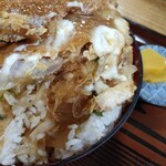 輝寿司 - びっくりカツ丼、ごはんみっちり！