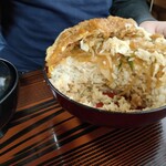 Teru Sushi - びっくりカツ丼断面