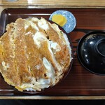 輝寿司 - びっくりカツ丼