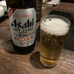 Hakata Motsunabe Ippachi - ノンアルビールとともに