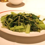 龍天門 - 空芯菜の塩味炒め