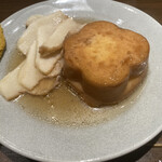 おでん まる米 - おでん　くじらサエズリ,梅焼