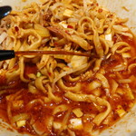 ラーメン二郎 - 赤酢投入～♪