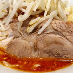 ラーメン二郎 - この日の豚