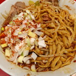 ラーメン二郎 - 白ネギ投下～♪