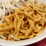 ラーメン二郎 - 麺