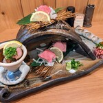 鶏魚きっちん けんしろう - 肉刺5種盛り