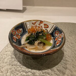 和晩酌 嶺 - お浸しのいくら掛け