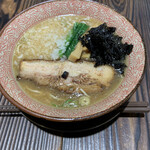 二星製麺所 - 豚骨ラーメン800円