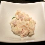 東麻布 逢坂  - ≪'13/06/10撮影≫鯛茶づけ 1000円 のポテトサラダ