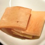 東麻布 逢坂  - ≪'13/06/10撮影≫鯛茶づけ 1000円 の香の物