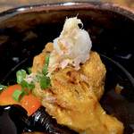 お食事処 だんらん日和 - 本日のランチ(¥1,650) 副菜：自家製がんもどき　揚げたて！