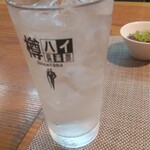Yakitori Rokuji - 焼酎【麦】いいちこ水割り