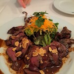 Restaurant LE MiDi - ソースはサルミ。シェフは私の好みを覚えていてくれたのかな…。