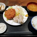 Nishihacchobori yamamoto - シューメン定食