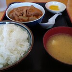 永井食堂 - もつ煮定食