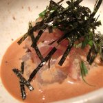 東麻布 逢坂  - ≪'13/06/10撮影≫鯛茶づけ 1000円 の鯛の利久造り