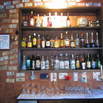 b フラット - カウンターから