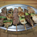 鳥清 - ミックス焼き　６５０円