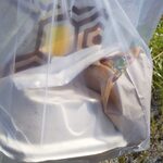 ベーカリー燈 - 掲げてバイト先へ向かいました