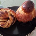 ベーカリー燈 - ブリオッシュあんぱん、ブリオッシュアテット