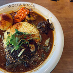 WOCCA ROCCA curry and... - 1回目3種あいがけ