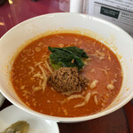 亀山ゴルフクラブ - ◎陳健一の担々麺¥1.430
　※小ライス(大盛可)・ザーサイ付