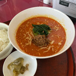 亀山ゴルフクラブ - ◎陳健一の担々麺¥1.430
　※小ライス(大盛可)・ザーサイ付
