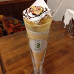 3cafe - クレープ Lサイズ（400円）