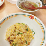 Gyouza No Oushou - 炒飯(JSM)とスープ