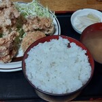 味の食卓 - 唐揚げ定食