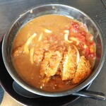 うどん万福 - カツカレーうどん