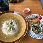 カメイノ食堂 - 汁だく海南鶏飯