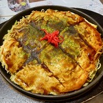 OKOじゃ - 肉玉そば麺ダブル、チーズトッピング