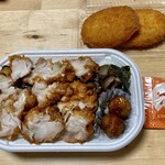 ほっかほっか亭 - 料理写真:とりめし、ご飯大盛り、コロッケ