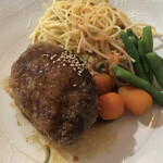 ビストロ黒屋 - こだわりの和風ハンバーグステーキ　アップ