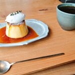 ハナカフェ - プリン&本日のコーヒー
