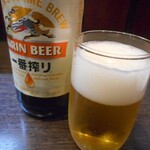 Hakata Ichibandori Ishokuya Arai - 瓶ビール