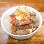 拉麺 しな竹 - ミニホルモン飯