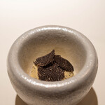 レストラン オオツ - 2023.1 黒トリュフのアイスクリーム