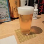 花のれん - 生ビール（プレミアムモルツ）