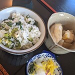 Bisutoro Jiji - ブリのあら煮と大根ご飯&お漬物