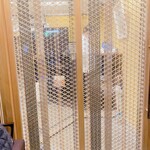 蕎麦割烹  倉田 - 組み木細工扉