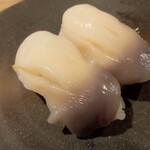 寿司 築地日本海 - ホッキ貝