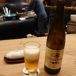 Shinsenna Umino Sachi Washoku Yoshifuku - 大瓶ビール600円(税抜)