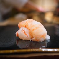 鮨 あらい - 見事にモリモリのぼたん海老