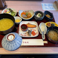 札幌 なだ万雅殿 - 朝の茶粥定食