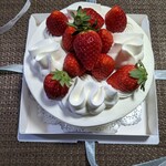 Cream fraise genoise - ショートケーキ①